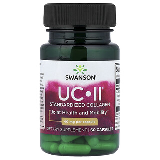 Swanson Vitamins, UC-II®（ユーシーツー）、標準化コラーゲン、60粒