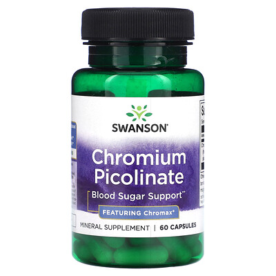 

Swanson Chromium Picolinate 60 Capsules