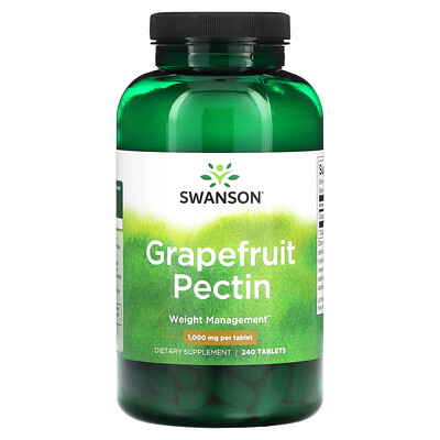 

Swanson Grapefruit Pectin 1 000 mg 240 Tablets