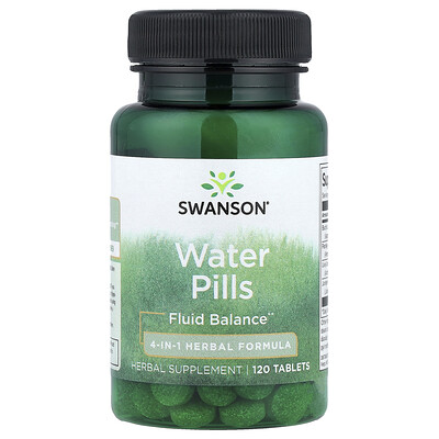 Swanson Vitamins, Pastillas para eliminar agua`` 120 comprimidos