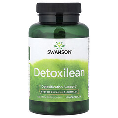Detoxilean, підтримка детоксикації, 120 капсул