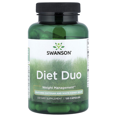 Swanson Vitamins, Diet Duo, 120 cápsulas