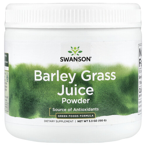 Swanson Vitamins Barley Grass Juice Powder, 5.3 oz (150 g)