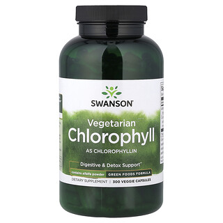Swanson Vitamins, Vegetarian Chlorophyll, 300 Veggie Capsules