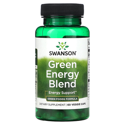 

Swanson Green Energy Blend 60 Veggie Caps