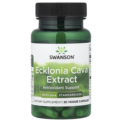 Product Image for Swanson, Ecklonia Cava Extract, 30 Veggie Capsules (53 mg Per capsule)