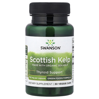 Product Image for Swanson, Scottish Kelp, 30 Veggie Caps