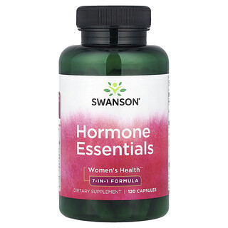 Swanson Vitamins, Hormone Essentials, добавка для женского здоровья, 120 капсул