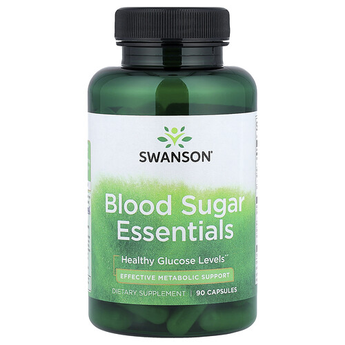 Swanson Vitamins Blood Sugar Essentials, 90 Capsules