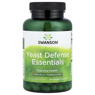 Swanson Vitamins, Yeast Defense Essentials, 120 Vegan Capsules