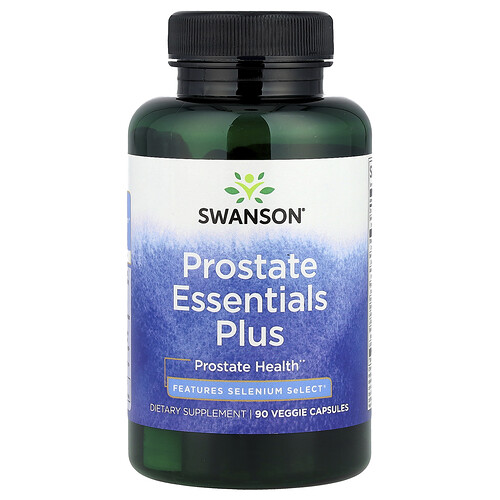 Swanson Vitamins Prostate Essentials Plus, 90 Veggie Capsules