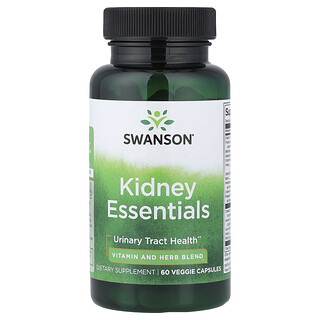 Swanson Vitamins, Kidney Essentials, 60 Veggie Capsules
