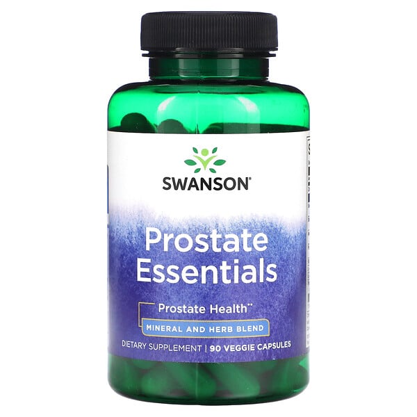 Swanson Prostate Essentials 90 Veggie Capsules 0092