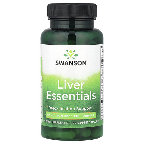 Swanson Vitamins, Liver Essentials, 90 vegetarische Kapseln