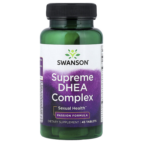 Swanson Vitamins, Supreme DHEA Complex, 45 Tablets