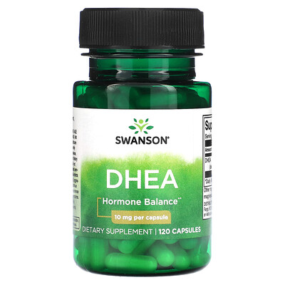 

Swanson, DHEA, 10 mg, 120 Capsules