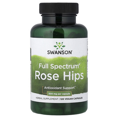 Photos - Vitamins & Minerals Rose Swanson, Full Spectrum®  Hips, 500 mg, 120 Vegan Capsules SWV-11059 