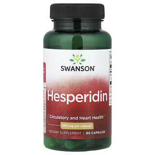 Swanson Vitamins, Hesperidin, 500 mg, 60 Capsules