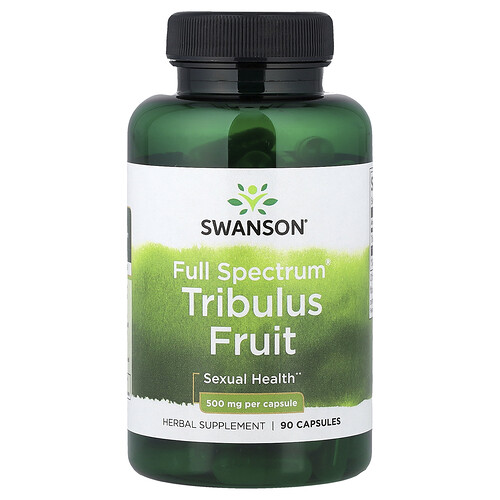 Photos - Vitamins & Minerals Swanson Vitamins Vitamins, Full Spectrum® Tribulus Fruit, 500 mg, 90 Capsules SWV-11153