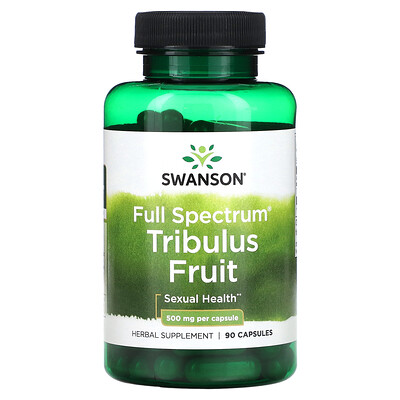Swanson Full Spectrum Tribulus Fruit: Benefits and Considerations