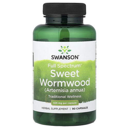 Swanson Vitamins, Full Spectrum® Sweet Wormwood, 425 mg, 90 Capsules