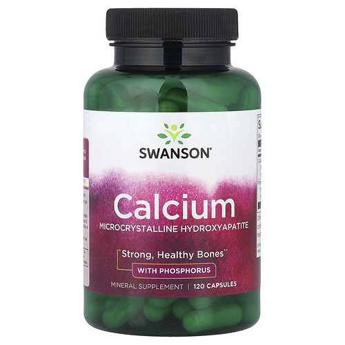 Swanson Vitamins, Calcium, 120 Kapseln