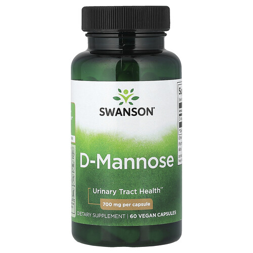 Swanson Vitamins, D-Mannose, 700 mg, 60 vegane Kapseln