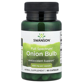 Swanson Vitamins, Full Spectrum® Uienbol, 400 mg, 60 Capsules