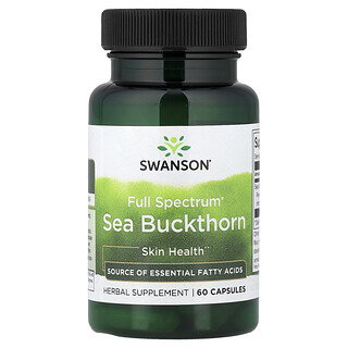 Swanson Vitamins, Espino amarillo Full Spectrum®, 60 cápsulas (400 mg por cápsula)
