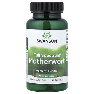 Swanson Vitamins, Full Spectrum®, Agripalma, 400 mg, 60 Cápsulas