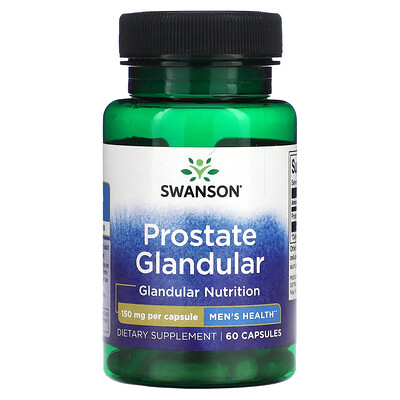 Swanson  Prostate Glandular  150 mg   60 Capsules