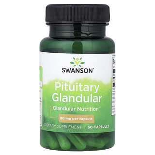Swanson Vitamins, Гипофиз, 80 мг, 60 капсул
