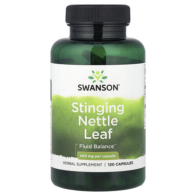 Product Image for Swanson, Stinging Nettle Leaf, 400 mg , 120 Capsules