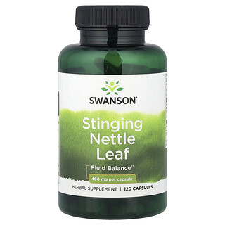 Swanson Vitamins, Brandnetelblad, 400 mg, 120 capsules