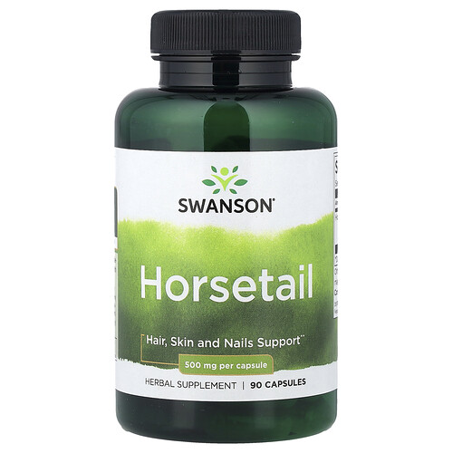 Swanson Vitamins Horsetail, 500 mg, 90 Capsules