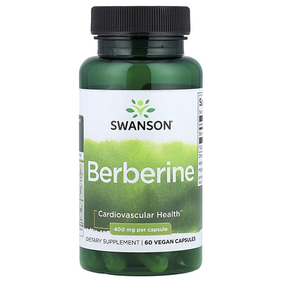 Swanson , Berberine, 400 Mg, 60 Vegan Capsules