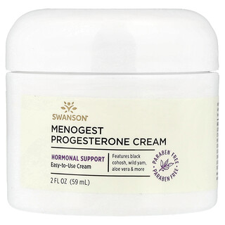 Swanson Vitamins, Menogest Progesteron Creme, 59 ml