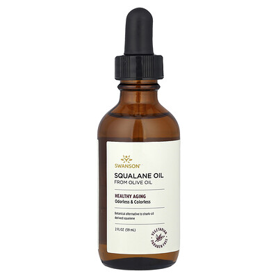 Swanson, Aceite de escualano, 59 ml (2 oz. Líq.)
