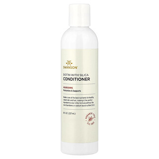 Swanson Vitamins, Acondicionador de biotina con sílice`` 237 ml (8 oz. Líq.)