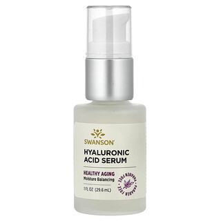 Swanson Vitamins, Hyaluronik Asit Serumu, 1 fl oz (29,6 ml)