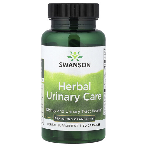Swanson Vitamins Herbal Urinary Care, 60 Capsules