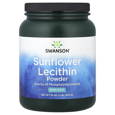 Swanson Vitamins, Lecitina de girasol en polvo`` 454 g (1 lb)