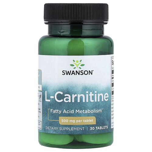 Swanson Vitamins L-Carnitin, 30 Tabletten