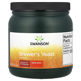Swanson Vitamins, Brewer's Yeast Powder, 1 lb (454 g)