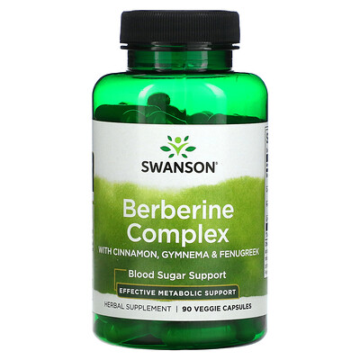 

Swanson Berberine Complex 90 растительных капсул