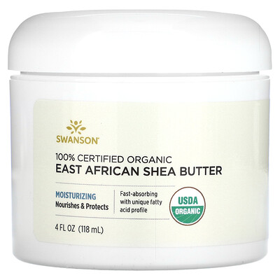 

Swanson Organic East African Shea Butter 4 fl oz (118 ml)