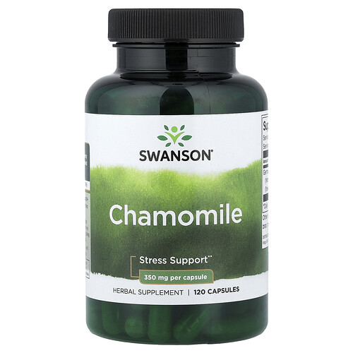 Swanson Vitamins Chamomile, 350 mg, 120 Capsules