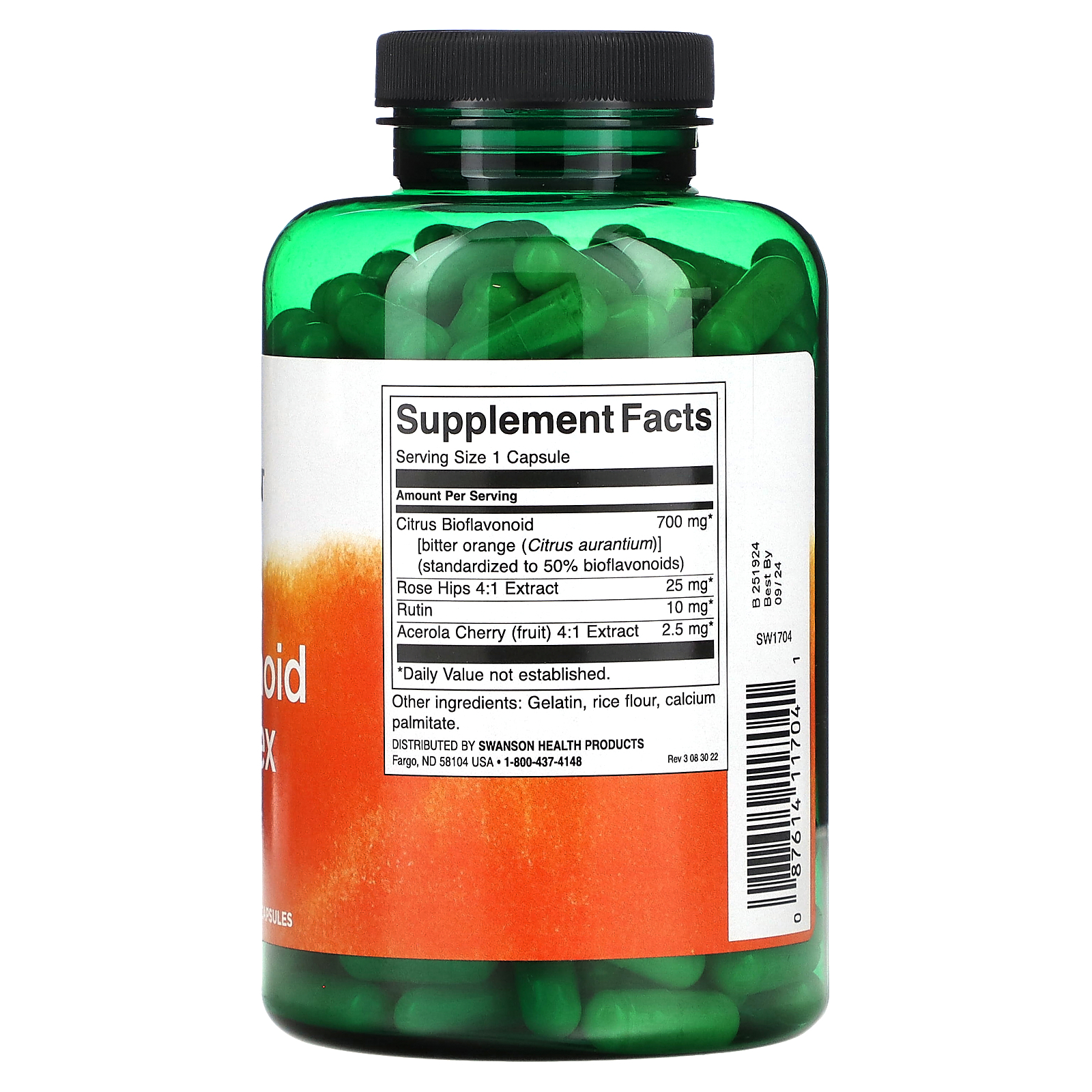 Swanson, Citrus Bioflavonoid Complex, 250 Capsules