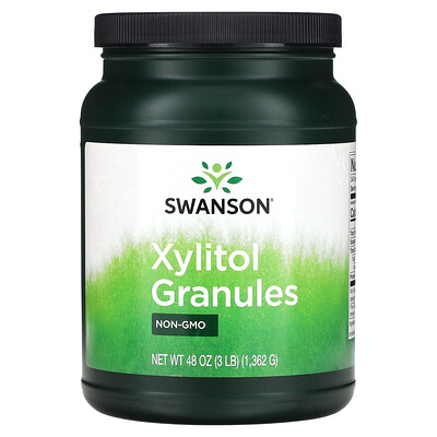 

Swanson Xylitol Granules 3 lb (1 362 g)