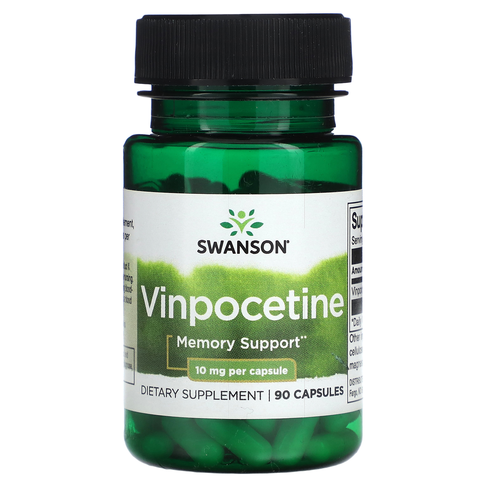 Swanson Vinpocetine 10 Mg 90 Capsules